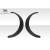 1990-1997 Mazda Miata Rocket Wide Body Front Fender Flares - 4 Piece - image 14