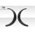 1990-1997 Mazda Miata Rocket Wide Body Front Fender Flares - 4 Piece - image 6