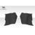1993-1998 Toyota Supra Duraflex RD-X Rear Add Ons Spat Extensions - 2 Piece - image 4