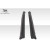 2005-2010 Chrysler 300 300C Bomber Side Skirts Rocker Panels - 2 Piece - image 4