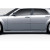 2005-2010 Chrysler 300 300C Duraflex Bomber Side Skirts Rocker Panels - 2 Piece - image 1