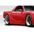1993-1997 Mazda RX-7 Duraflex Bossen Wide Body Rear Fender Flares- 2 Piece - image 4