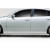 2002-2006 Infiniti Q45 Duraflex J-Design Side Skirts Rocker Panels - 2 Piece (S) - image 1