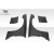 1989-1994 Nissan Skyline R32 2DR Duraflex TKO RBS Wide Body Front Fenders - 2 Piece - image 3