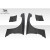 1989-1994 Nissan Skyline R32 2DR TKO RBS Wide Body Front Fenders - 2 Piece - image 3