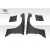 1989-1994 Nissan Skyline R32 2DR TKO RBS Wide Body Front Fenders - 2 Piece - image 4