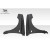2004-2005 Subaru Impreza WRX STI 4DR Duraflex WRC Look Wide Body Front Fender - 2 Piece - image 3