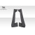 1989-1994 Nissan 240SX S13 WX9 Side Skirts Rocker Panels - 2 Piece - image 3