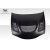1995-1999 Mitsubishi Eclipse Eagle Talon Evo GT Hood - 1 Piece - image 8