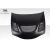 1995-1999 Mitsubishi Eclipse Eagle Talon Evo GT Hood - 1 Piece - image 4