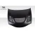 1995-1999 Mitsubishi Eclipse Eagle Talon Evo GT Hood - 1 Piece - image 5