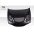 1995-1999 Mitsubishi Eclipse Eagle Talon Duraflex Evo GT Hood - 1 Piece - image 3