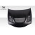 1995-1999 Mitsubishi Eclipse Eagle Talon Evo GT Hood - 1 Piece - image 3