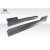 1989-1994 Nissan 240SX S13 V Speed Wide Body Side Skirt Rocker Panels - 2 Piece (S) - image 10