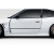 1989-1994 Nissan 240SX S13 Duraflex V Speed Wide Body Side Skirt Rocker Panels - 2 Piece - image 1