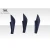 2013-2020 Scion FR-S Toyota 86 Subaru BRZ GT500 V3 Rear Bumper Canards - 6 Piece - image 6