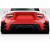 2013-2020 Scion FR-S Toyota 86 Subaru BRZ Duraflex GT500 V3 Rear Bumper Canards - 6 Piece - image 3