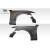 2015-2017 Ford Mustang KT Wide Body Front Fender Flares - 4 Piece - image 7