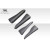 2003-2007 Infiniti G Coupe G35 Vader Side Skirts Rocker Panels Add Ons Spat Extensions - 4 Piece - image 11