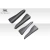 2003-2007 Infiniti G Coupe G35 Vader Side Skirts Rocker Panels Add Ons Spat Extensions - 4 Piece - image 19