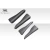 2003-2007 Infiniti G Coupe G35 Vader Side Skirts Rocker Panels Add Ons Spat Extensions - 4 Piece - image 4