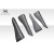 2003-2007 Infiniti G Coupe G35 Vader Side Skirts Rocker Panels Add Ons Spat Extensions - 4 Piece - image 13