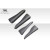 2003-2007 Infiniti G Coupe G35 Vader Side Skirts Rocker Panels Add Ons Spat Extensions - 4 Piece - image 3