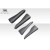 2003-2007 Infiniti G Coupe G35 Duraflex Vader Side Skirts Rocker Panels Add Ons Spat Extensions - 4 Piece - image 3