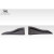 2003-2007 Infiniti G Coupe G35 Vader Side Skirts Rocker Panels Add Ons Spat Extensions - 4 Piece - image 9
