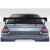 2002-2007 Mitsubishi Lancer 2003-2006 Mitsubishi Lancer Evolution 8 9 Duraflex VRS GT Wing Trunk Lid Spoiler - 3 Piece - image 1