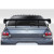 2002-2007 Mitsubishi Lancer 2003-2006 Mitsubishi Lancer Evolution 8 9 VRS GT Wing Trunk Lid Spoiler - 3 Piece (S) - image 1