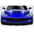 2014-2019 Chevrolet Corvette C7 GMX Front Lip Splitter - 1 Piece ( Base Model ) - image 1