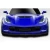 2014-2019 Chevrolet Corvette C7 GMX Front Lip Splitter - 1 Piece ( Base Model ) - image 1