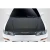 1988-1991 Honda Civic JDM OEM Look Carbon Fiber Hood - image 1