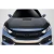 2017-2021 Honda Civic Type R OEM Look Carbon Fiber Hood - image 1
