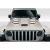2018-2025 Jeep Wrangler JL Gladiator JT Viper Look Hood - 1 Piece - image 3