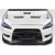 2008-2017 Mitsubishi Lancer / Lancer Evolution 10 Lancer Race Hood - 1 Piece - image 1