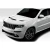 2011-2022 Jeep Grand Cherokee Hellcat Look Hood - 1 Piece - image 1