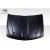 1999-2002 Chevrolet Silverado 2000-2006 Tahoe Suburban Dual Ram Air Hood - 1 Piece - image 4