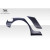 1999-2001 BMW 3 Series E46 4DR Duraflex Circuit Wide Body Rear Fenders Flares - 4 Piece - image 4
