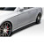2006-2011 Mercedes CLS Class C219 W219 L Sport Side Skirt Splitters - 2 Piece - image 3