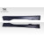 2003-2008 Nissan 350Z Z33 N4 Side Skirts Rocker Panels - 2 Piece - image 3