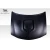 2006-2010 Dodge Charger Shaker Hood - 1 Piece - image 4