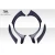 2006-2013 Lexus IS Series IS250 IS350 MSR 40mm Rear Fender Flares - 4 Piece - image 9