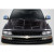 1999-2002 Chevrolet Silverado 2000-2006 Tahoe Suburban Dual Ram Air Hood - 1 Piece - image 4
