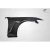 2015-2017 Ford Mustang GT350 Look Carbon Fiber Fender - image 5