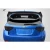 2008-2011 Subaru Impreza 5DR 2008-2014 Subaru WRX STI 5DR VR-S Wing Trunk Lid Spoiler - 4 Piece - image 2
