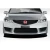 2006-2011 Honda Civic 4DR Type R Look Front Bumper - 1 Piece - image 3