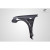 2006-2007 Subaru Impreza WRX STI 4DR C Speed 20mm Front Fenders - 2 Piece - image 10