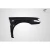 2006-2007 Subaru Impreza WRX STI 4DR C Speed 20mm Front Fenders - 2 Piece - image 4